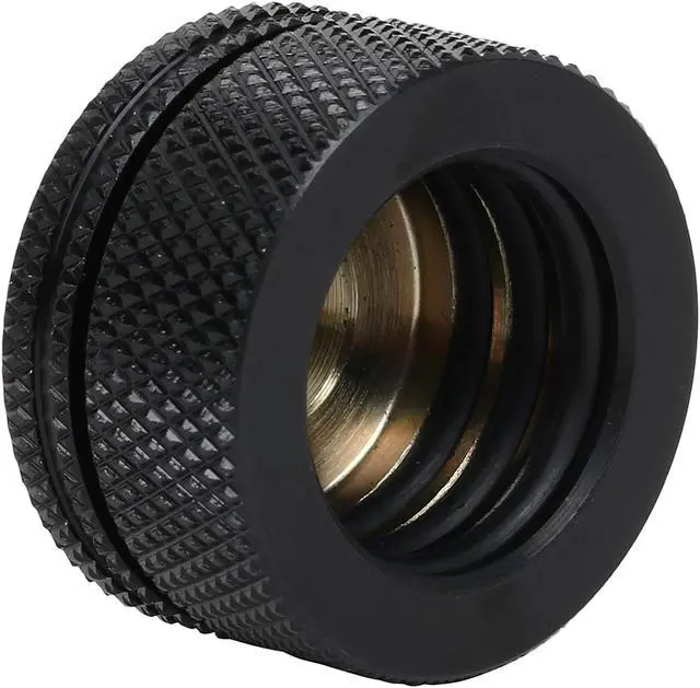 Alt view image 2 of 3 - Thermaltake Pacific CL-W092-CA00BL-A DIY LCS PETG Black 16mm (5/8”) OD Compression Fitting