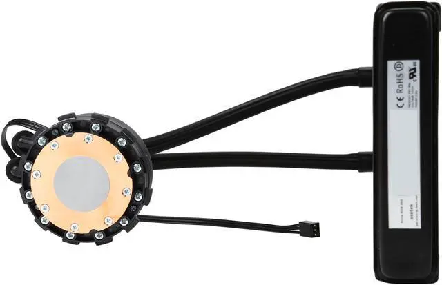 Alt view image 7 of 13 - Thermaltake Water 3.0 Riing RGB 360 Edition PWM AIO Tt LCS Certified Liquid Cooling System CL-W108-PL12SW-A