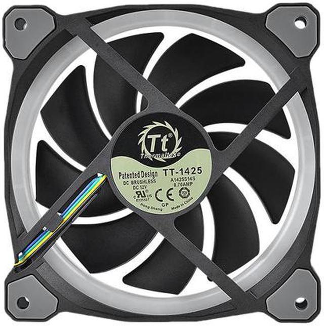 Alt view image 5 of 8 - Thermaltake Riing Plus 14 RGB 140mm Radiator Fan TT Premium Edition (3 Fan Pack)