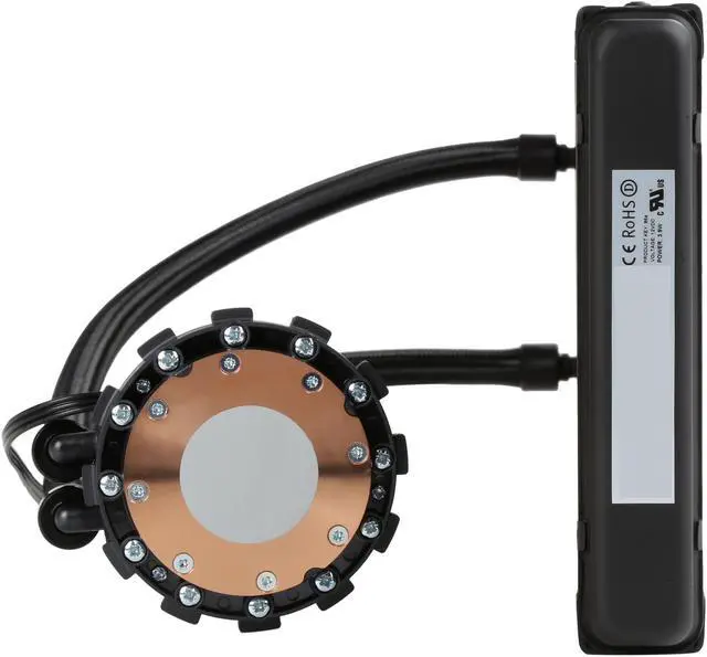 Alt view image 5 of 12 - Thermaltake Water 3.0 280 Riing RGB Edition PWM AIO Tt LCS Certified Liquid Cooling System CL-W138-PL14SW-A