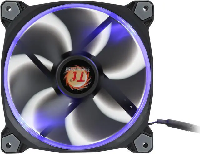 Alt view image 7 of 12 - Thermaltake Water 3.0 280 Riing RGB Edition PWM AIO Tt LCS Certified Liquid Cooling System CL-W138-PL14SW-A