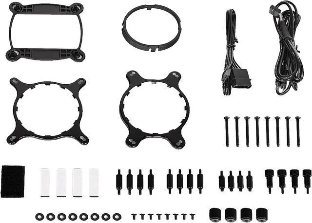 Alt view image 6 of 11 - Thermaltake Floe AIO Riing RGB 280 TT Premium Edition PWM TR4 LGA2066 Ready Liquid Cooling System CL-W167-PL14SW-A LGA 1700 Compatible
