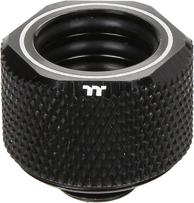 Main image of Thermaltake CL-W214-CU00BL-A Pacific C-PRO G1/4 PETG Tube 16mm OD Compression - Black