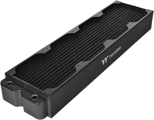 Alt view image 2 of 8 - Thermaltake CL480, 64mm Thick 480mm Long, High-Density Fins, Triple-Row, Copper Radiator CL-W192-CU00BL-A