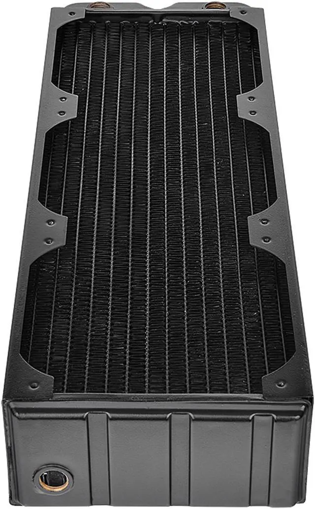 Alt view image 3 of 8 - Thermaltake CL480, 64mm Thick 480mm Long, High-Density Fins, Triple-Row, Copper Radiator CL-W192-CU00BL-A