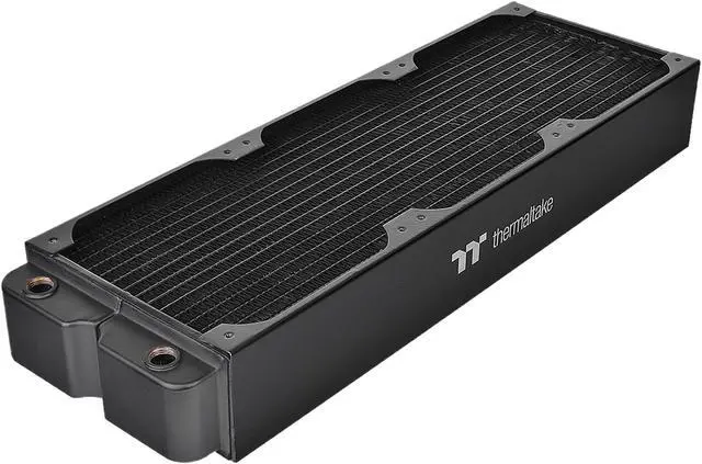 Alt view image 2 of 7 - Thermaltake CL360, 64mm Thick 360mm Long, High-Density Fins, Triple-Row, Copper Radiator CL-W191-CU00BL-A