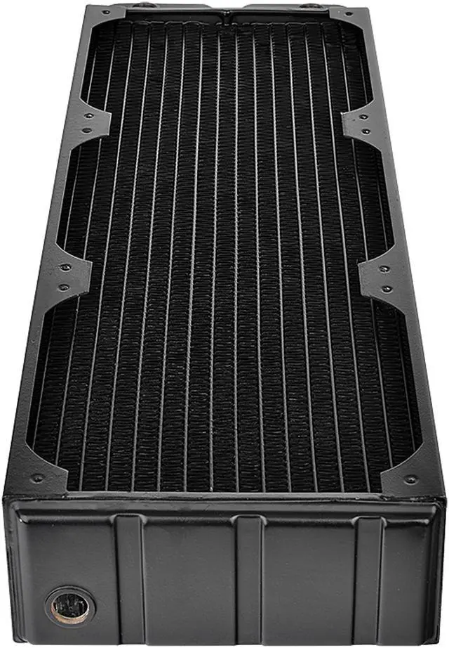 Alt view image 3 of 7 - Thermaltake CL360, 64mm Thick 360mm Long, High-Density Fins, Triple-Row, Copper Radiator CL-W191-CU00BL-A