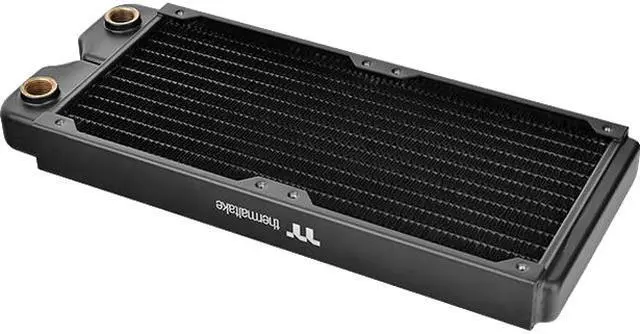 Main image of Thermaltake C240, 27mm Thick 240mm Long, High-Density Fins, Copper Tubes Copper Radiator CL-W227-CU00BL-A