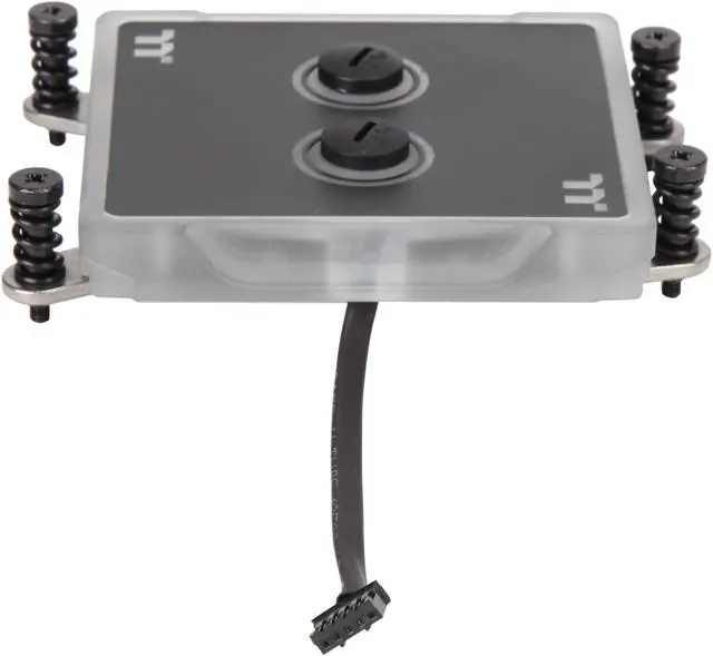 Alt view image 5 of 6 - Thermaltake W6, RBG Software Enabled (TT RGB Plus/Alexa/Razer Chroma), AMD Ryzen Threadripper TR4 Full Coverage, Built-in Temp Sensor CPU Water Block CL-W225-CU00SW-A