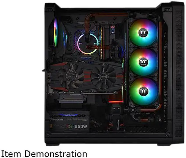 Alt view image 12 of 17 - Thermaltake Pure 12 ARGB 5V Motherboard Sync/Analog Controller TT Premium Edition 16.8 Million Colors 9 Addressable LEDs 120mm Hydraulic Bearing PWM Case/Radiator Fan, (3-Fan Pack) CL-F079-PL12SW-A
