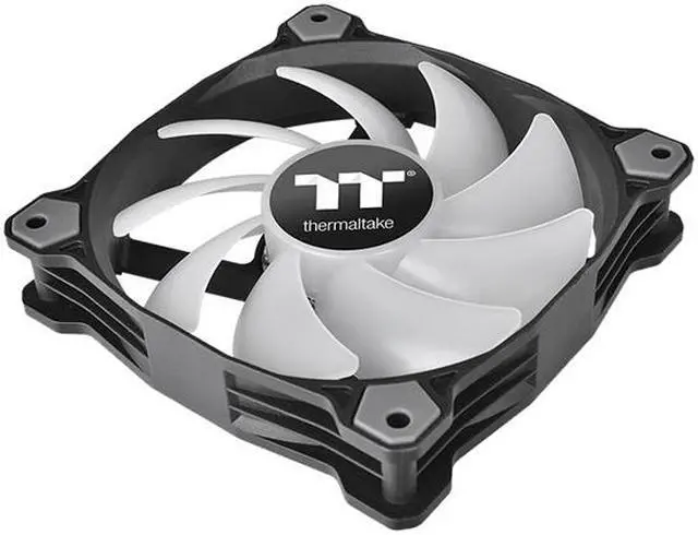 Alt view image 3 of 17 - Thermaltake Pure 12 ARGB 5V Motherboard Sync/Analog Controller TT Premium Edition 16.8 Million Colors 9 Addressable LEDs 120mm Hydraulic Bearing PWM Case/Radiator Fan, (3-Fan Pack) CL-F079-PL12SW-A