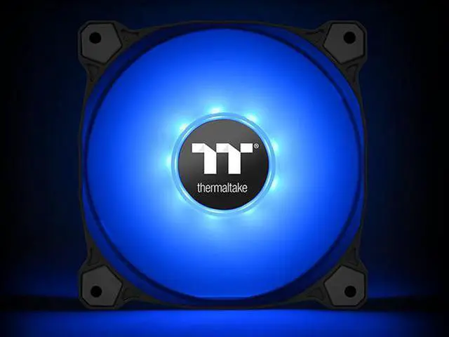 Alt view image 9 of 17 - Thermaltake Pure 12 ARGB 5V Motherboard Sync/Analog Controller TT Premium Edition 16.8 Million Colors 9 Addressable LEDs 120mm Hydraulic Bearing PWM Case/Radiator Fan, (3-Fan Pack) CL-F079-PL12SW-A