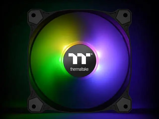 Alt view image 8 of 16 - Thermaltake Pure 14 ARGB 5V Motherboard Sync/Analog Controller TT Premium Edition 16.8 Million Colors 9 Addressable LEDs 140mm Hydraulic Bearing PWM Case/Radiator Fan, 3 Pack CL-F080-PL14SW-A
