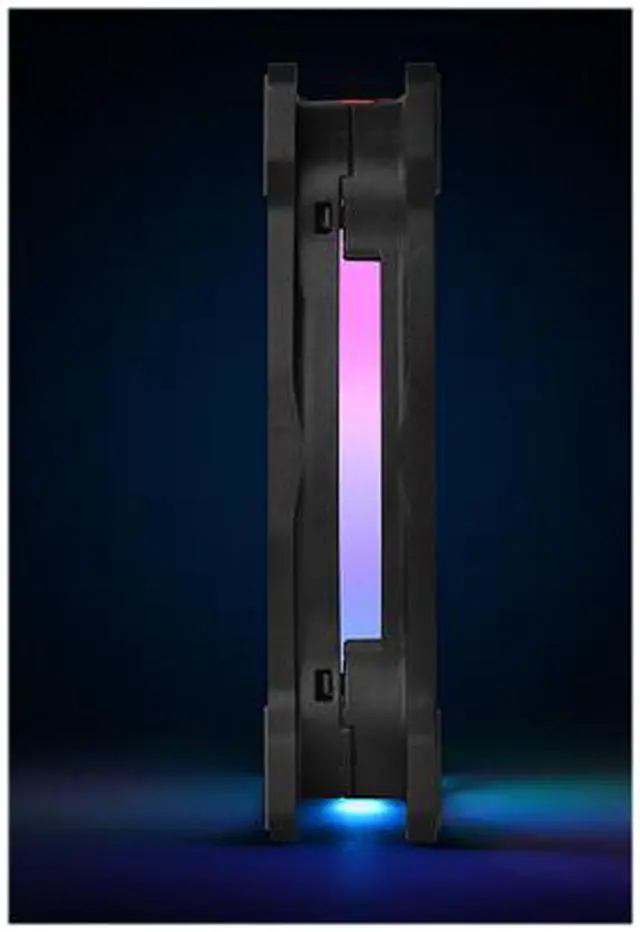 Alt view image 10 of 11 - Thermaltake Riing Duo 12 RGB Radiator Fan TT Premium Edition (3-Fan Pack) CL-F073-PL12SW-A RGB LED Case Fan