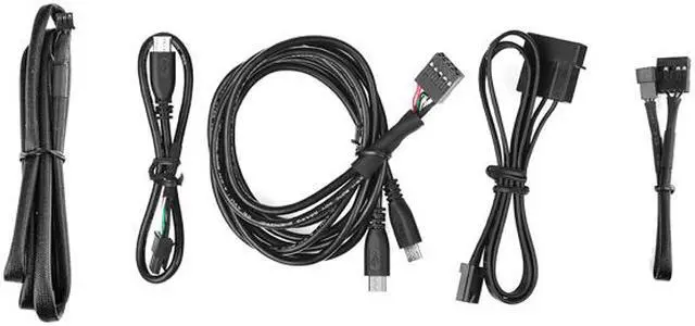 Alt view image 7 of 11 - Thermaltake RGB Plus 6-Pack RGB Fitting, RBG Software Enabled (TT RGB Plus/Alexa/Razer Chroma), designed for PETG Tube with OD 16mm (5/8") x ID 12mm (1/2"), CL-W185-CU00BL-A