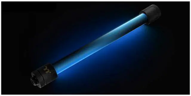 Alt view image 11 of 11 - Thermaltake RGB Plus 6-Pack RGB Fitting, RBG Software Enabled (TT RGB Plus/Alexa/Razer Chroma), designed for PETG Tube with OD 16mm (5/8") x ID 12mm (1/2"), CL-W185-CU00BL-A