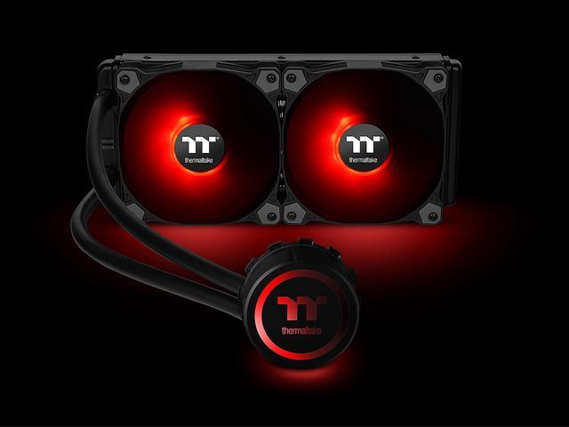 Alt view image 4 of 10 - Thermaltake Water 3.0 240 ARGB Sync Edition CL-W233-PL12SW-B Water Cooler LGA 1700 Compatible