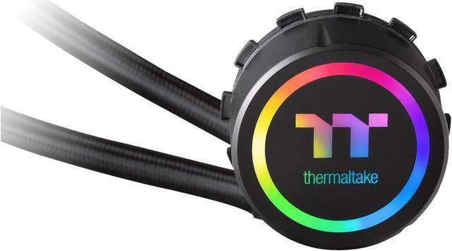 Alt view image 5 of 10 - Thermaltake Water 3.0 240 ARGB Sync Edition CL-W233-PL12SW-B Water Cooler LGA 1700 Compatible