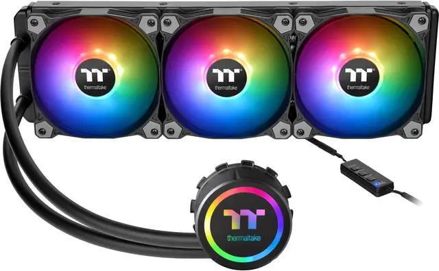Main image of Thermaltake Water 3.0 360 ARGB Sync Edition CL-W234-PL12SW-B Water Cooler LGA 1700 Compatible