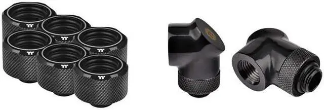 Alt view image 4 of 5 - Thermaltake C240, DDC Res/Pump, 5V Motherboard Sync ARGB, Copper Radiator, Soft Tube, Water Cooling Kit CL-W249-CU12SW-A, LGA 1700 Compatible