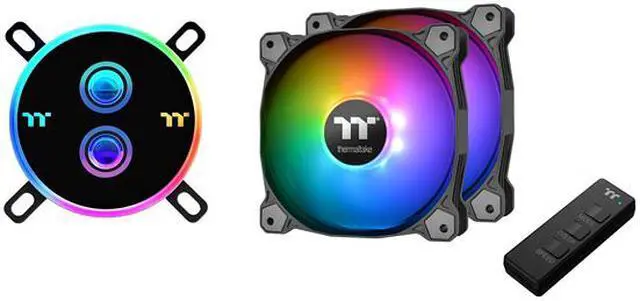 Alt view image 2 of 5 - Thermaltake C240, DDC Res/Pump, 5V Motherboard Sync ARGB, Copper Radiator, PETG Hard Tube, Water Cooling Kit CL-W242-CU12SW-A, LGA 1700 Compatible