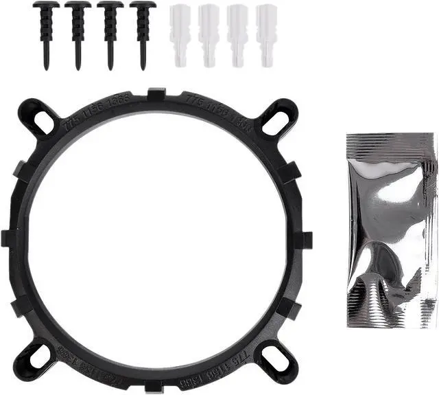 Alt view image 8 of 20 - Thermaltake UX100 5V Motherboard Sync High Airflow Hydraulic Bearing ARGB Lighting CPU Cooler