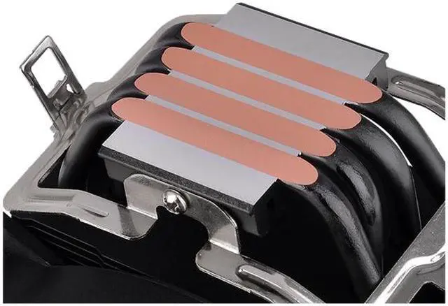 Alt view image 5 of 13 - Thermaltake UX200 ARGB Lighting 120mm Hydraulic Bearing CPU Cooler - CL-P065-AL12SW-A