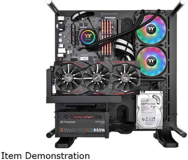 Alt view image 2 of 5 - Thermaltake Floe DX RGB 240 TT Premium Edition 240mm all-in-one Water Cooler - CL-W255-PL12SW-A