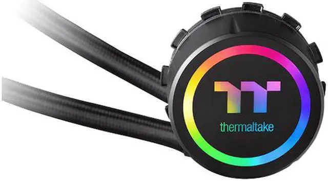 Alt view image 3 of 5 - Thermaltake Floe DX RGB 240 TT Premium Edition 240mm all-in-one Water Cooler - CL-W255-PL12SW-A