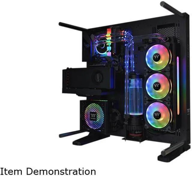 Alt view image 5 of 6 - Thermaltake CL360 Max, D5 Res/Pump, RBG Software Enabled (TT RGB Plus/Alexa/Razer Chroma), Copper Radiator, PETG Hard Tube, Water Cooling Kit W259-CU00SW-A, LGA 1700 Compatible