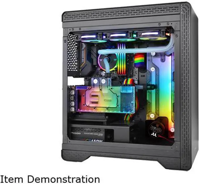 Alt view image 6 of 9 - Thermaltake DP100-D5 Plus, RBG Software Enabled (TT RGB Plus/Alexa/Razer Chroma/5V Motherboard), 250ml, 360mm Rad Supported, 5-Speed D5 Pump Distro Plate Combo CL-W263-PL00SW-A