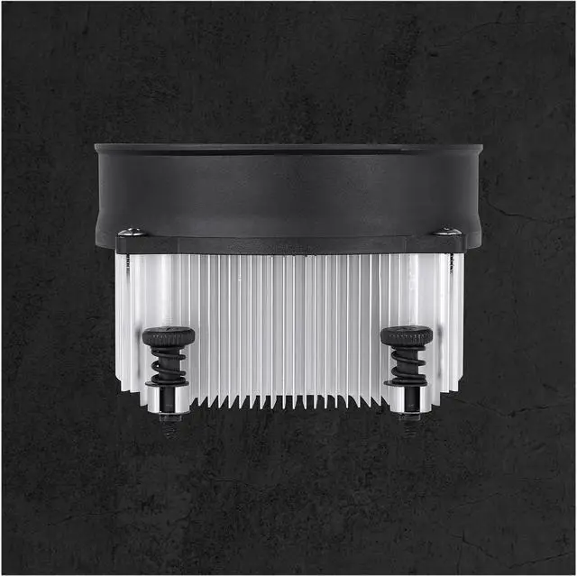 Alt view image 5 of 6 - Thermaltake 95W Gravity A2 CPU Cooler, 92mm 4-Pins PWM 1200-3500rpm Aluminum Extrusion CPU Cooling Fan for AMD AM4, CL-P078-AL09WT-A