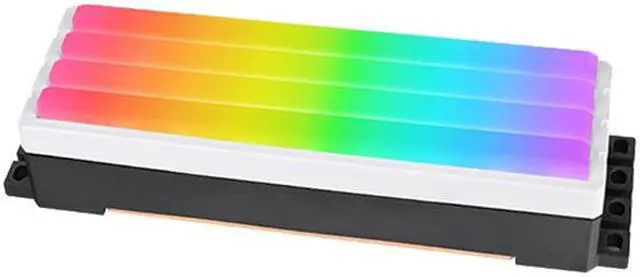 Alt view image 5 of 5 - Thermaltake Floe RC240 CPU & Memory AIO Liquid Cooler - White