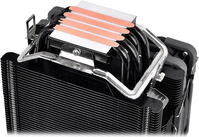 Alt view image 4 of 6 - Thermaltake UX200 SE, 5V Motherboard ARGB Sync 16.8 Million Colors 15 Addressable LED, AMD/Intel (LGA 1700) Universal Socket, Copper Base U-Shape Heatpipes, 170W CPU Cooler CL-P105-AL12SW-A