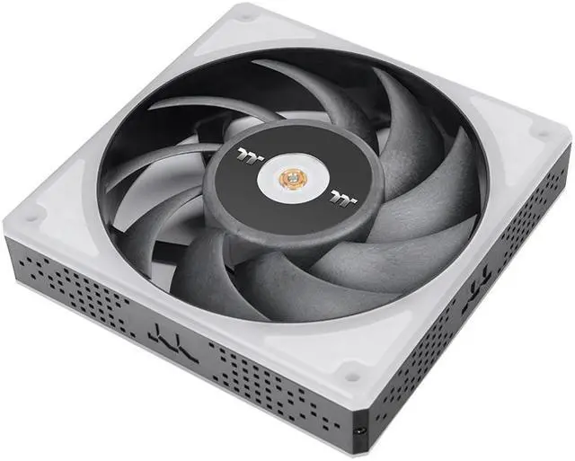 Alt view image 4 of 8 - Thermaltake TOUGHFAN 12 RGB Radiator Fan 3 Pack, 16.8 million RGB lighting, Max Air Flow 53.75 CL-F135-PL12SW-A