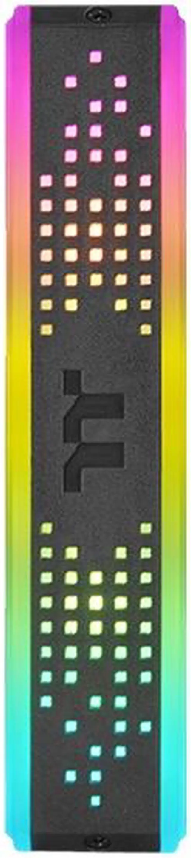 Alt view image 3 of 8 - Thermaltake TOUGHFAN 14 RGB Radiator Fan 3 Pack, 16.8 million RGB lighting, Max Air Flow 107 CFM, CL-F136-PL14SW-A