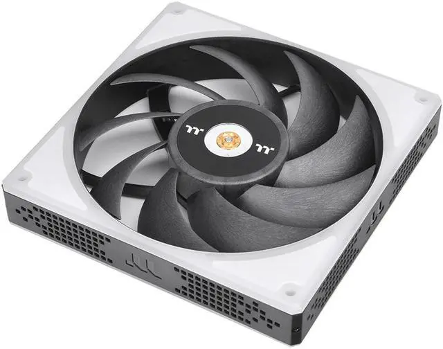 Alt view image 4 of 8 - Thermaltake TOUGHFAN 14 RGB Radiator Fan 3 Pack, 16.8 million RGB lighting, Max Air Flow 107 CFM, CL-F136-PL14SW-A