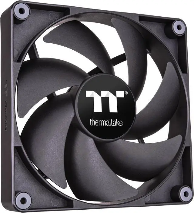 Main image of Thermaltake CT120 PC Cooling Fan (2-Fan Pack), Daisy-Chain design, Fan speeds up to 2000 RPM, 120 mm Hydraulic bearing fan, Anti-vibration mounting, CL-F147-PL12BL-A