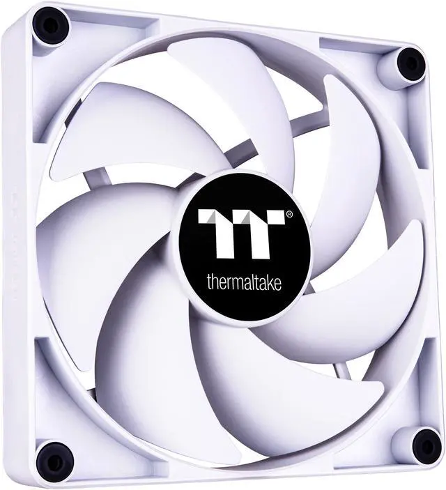 Main image of Thermaltake CT140 PC Cooling Fan White (2-Fan Pack), Daisy-Chain design, Fan speeds up to 1500 RPM, 140 mm Hydraulic bearing fan, Anti-vibration mounting, CL-F152-PL14WT-A