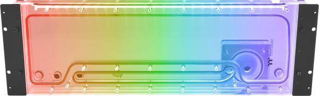 Alt view image 2 of 7 - Thermaltake Pacific Core P8 DP-D5 Plus Distro-Plate with Pump Combo, specifically designed for the Core P8 Chassis, 450 ml Capacity, CL-W345-PL00SW-A