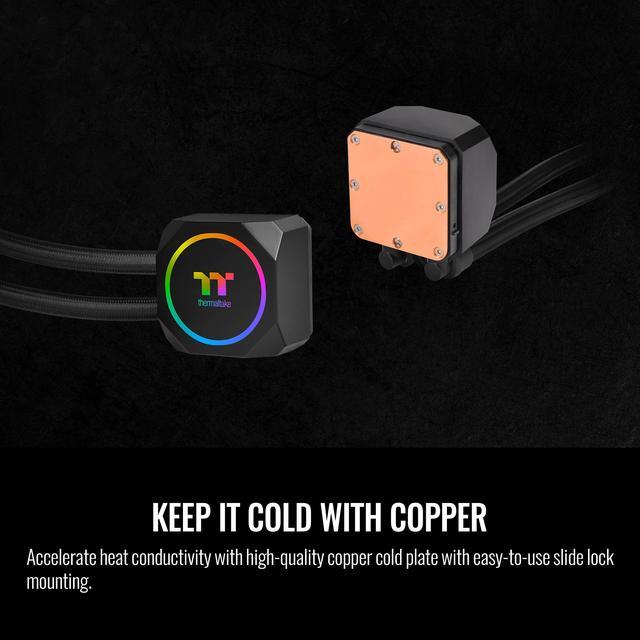 Thermaltake TOUGHLIQUID Ultra 420 RGB CPU Liquid Cooler, AMD(AM5