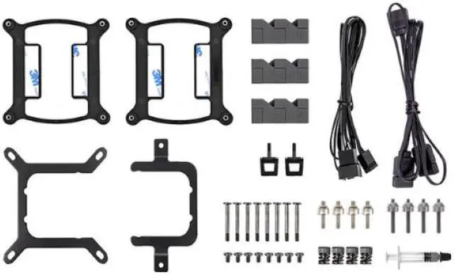 Alt view image 5 of 12 - Thermaltake TH280 ARGB Sync V2 CPU Liquid Cooler/AlO Liquid Cooling /Fan 140mm*2/PWM 500~2000 RPM/Mirror Waterblock/MB ARGB Sync Control, CL-W375-PL14SW-A