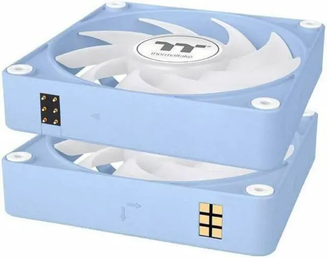 Alt view image 4 of 4 - Thermaltake CT140 EX ARGB Sync PC Cooling Fan Hydrangea Blue (3-Fan Pack) - 3 Pack CL-F197-PL14BU-A
