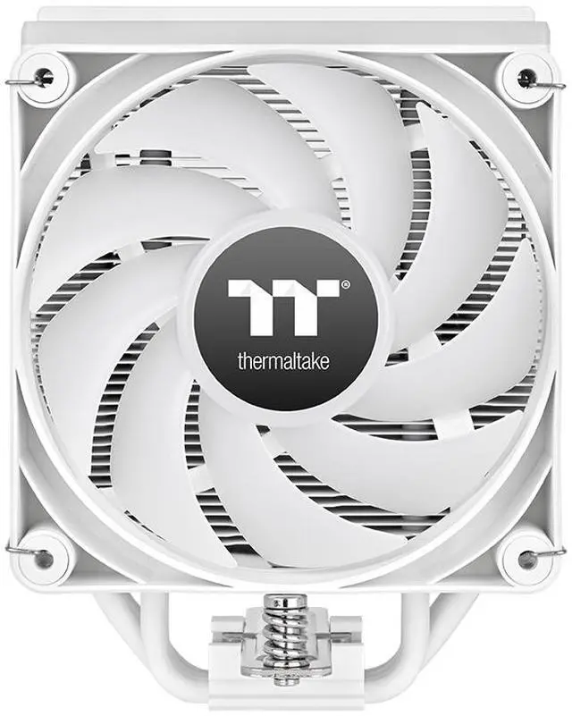 Alt view image 3 of 11 - Thermaltake ASTRIA 200 ARGB CPU Cooler; 4 Copper Heat Pipes; 120mm PWM Fan; 500~1800RPM; Single Tower; Intel/AMD; 210W TDP; White; CL-P137-AL12SW-A