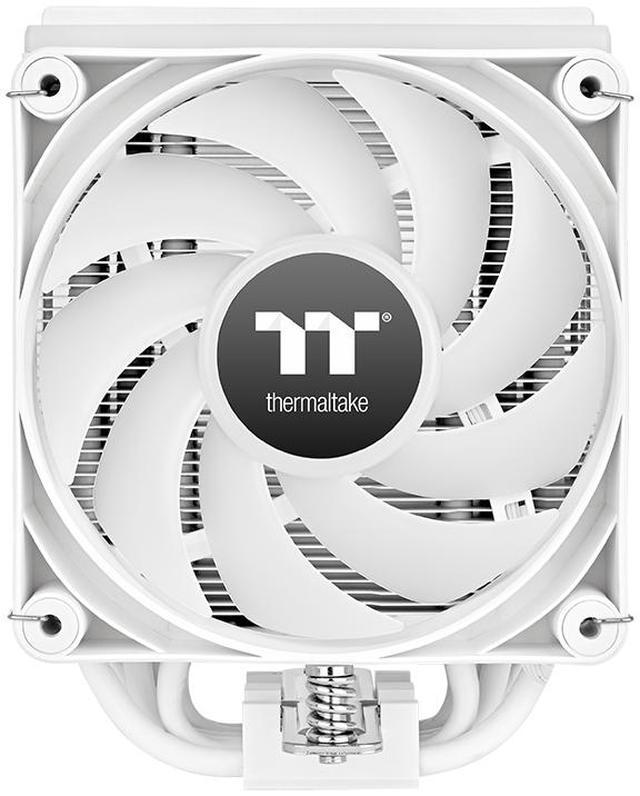 Alt view image 3 of 11 - Thermaltake ASTRIA 400 ARGB CPU Cooler; 6 Copper Heat Pipes; 120mm PWM Fan; 500~1800RPM; Single Tower; Intel/AMD; 230W TDP; White; CL-P138-CA12SW-A