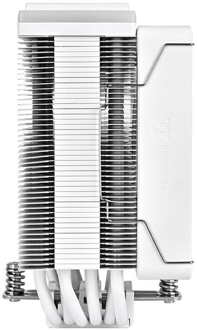 Alt view image 4 of 11 - Thermaltake ASTRIA 400 ARGB CPU Cooler; 6 Copper Heat Pipes; 120mm PWM Fan; 500~1800RPM; Single Tower; Intel/AMD; 230W TDP; White; CL-P138-CA12SW-A