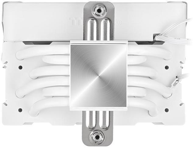 Alt view image 7 of 11 - Thermaltake ASTRIA 400 ARGB CPU Cooler; 6 Copper Heat Pipes; 120mm PWM Fan; 500~1800RPM; Single Tower; Intel/AMD; 230W TDP; White; CL-P138-CA12SW-A