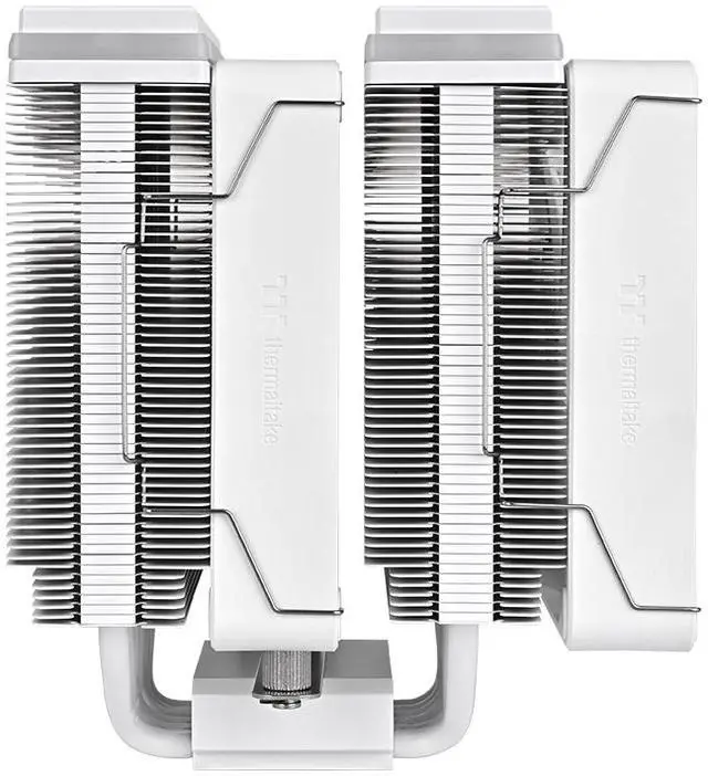 Alt view image 4 of 11 - Thermaltake ASTRIA 600 ARGB CPU Cooler; 6 Copper Heat Pipes; 2x120mm PWM Fans; 500~1800RPM; Dual Tower; Intel/AMD; 265W TDP; White; CL-P139-CA12SW-A