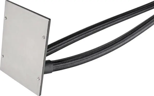 Alt view image 5 of 7 - Thermaltake AW360 Liquid Cooler; Intel LGA 4677 - AMD sTR5/SP6; 360mm Radiator; 3x120mm 500~2000rpm PWM Toughfan Pro; Nickel-Plated Copper Block; Black; CL-W450-PL12BL-A