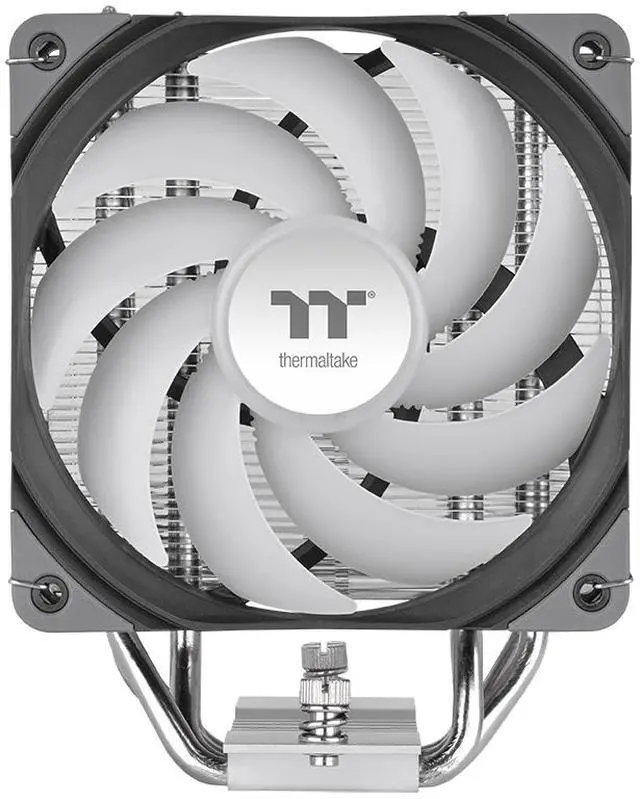 Alt view image 3 of 7 - Thermaltake UX500 ARGB CPU Cooler; 5xØ6mm Copper Heatpipes; 120mm PWM Fan; 700~1800 RPM; Intel/AMD Compatible; Single Tower; 260W TDP; Black; CL-P144-AL12SW-A